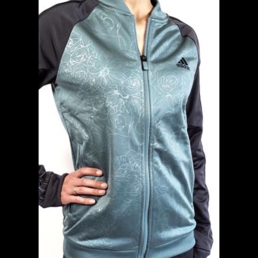 Adidas Women’s Embossed Track Jacket Size L